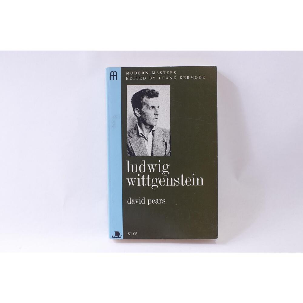 Ludwig Wittgenstein, David Pears, Modern Masters Series, 1970, The Viking 1309